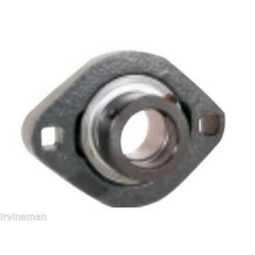 FHSFLCTQ202-10 Bearing Flange Ductile Flush 2 Bolt 9/16&#034; Ball Bearings Rolling