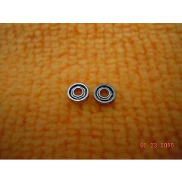 Ball Bearings For HO Slot Car Chassis (narrow type) (2 bearings) No ARM.Sanding