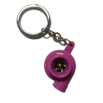 1PC Car Spinning Turbo Charger Keychain Turbine Sleeve Bearing Keyring Keyfob