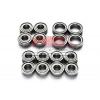 Jazrider 16pcs Metal Sealed RC Ball Bearing Kit Set Tamiya TT02 Chassis Car