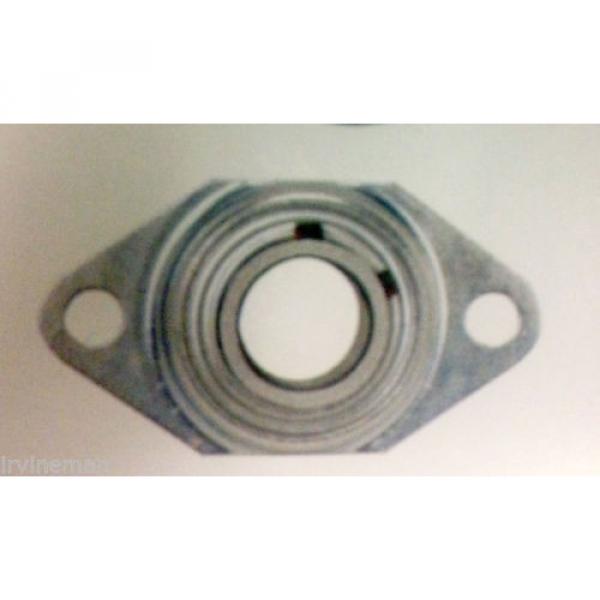 FHSR205-25mm-2NCFM Bearing Flange Pressed Steel 2 Bolt 25mm Bearings Rolling #3 image