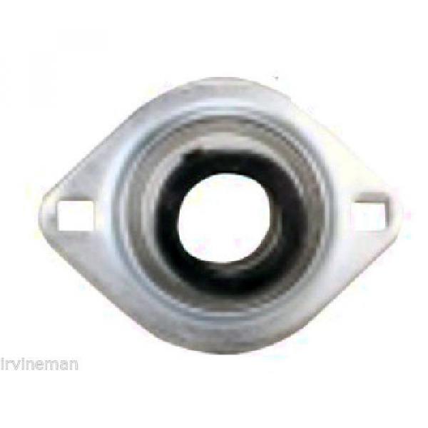 FHSR204-20m-4X729 Bearing Flange Pressed Steel 2 Bolt 20mm Bearings Rolling #1 image