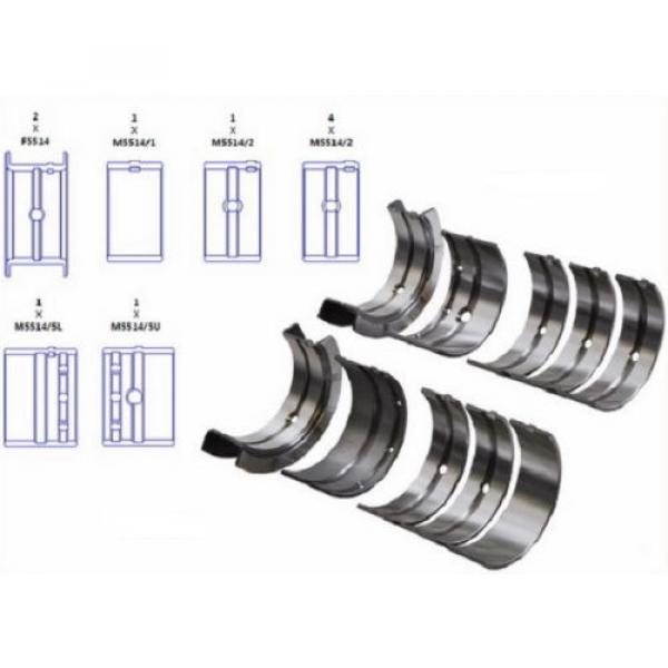 1968-1980 Oldsmobile GM Car 350 5.7L OHV V8 &#034;B,G,H,K,M,R,8&#034;  MAIN &amp; ROD BEARINGS #5 image