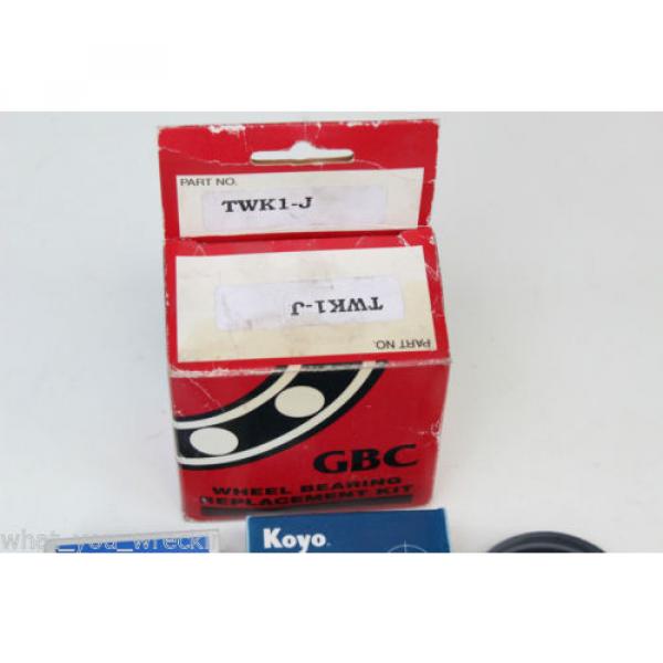 NEW: GBC TRAILER WHEEL BEARING KIT TWK1-J - CAR BOX BIKE - SUIT HOLDEN AXLE LM #4 image